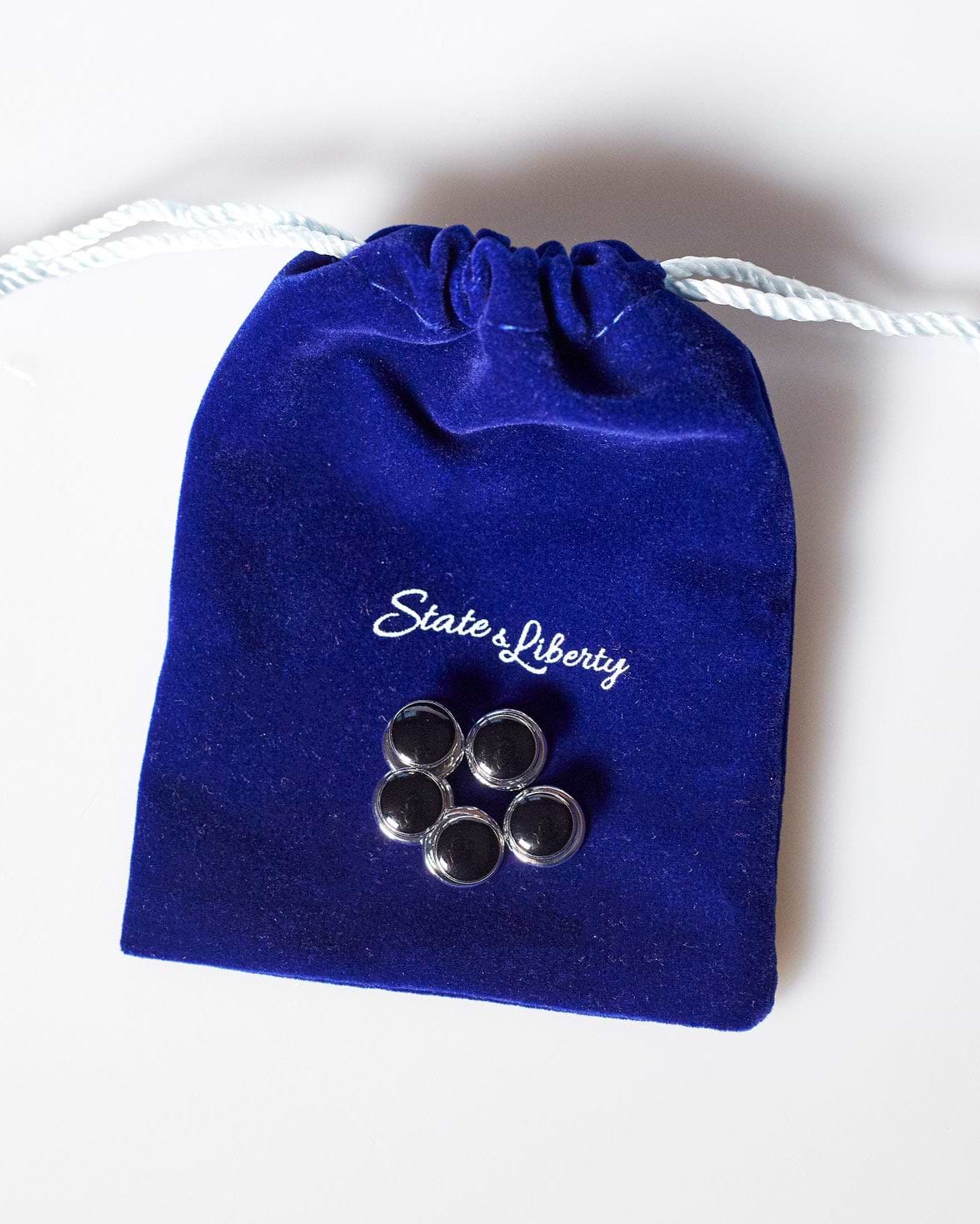 Tuxedo Studs (Set of 5)