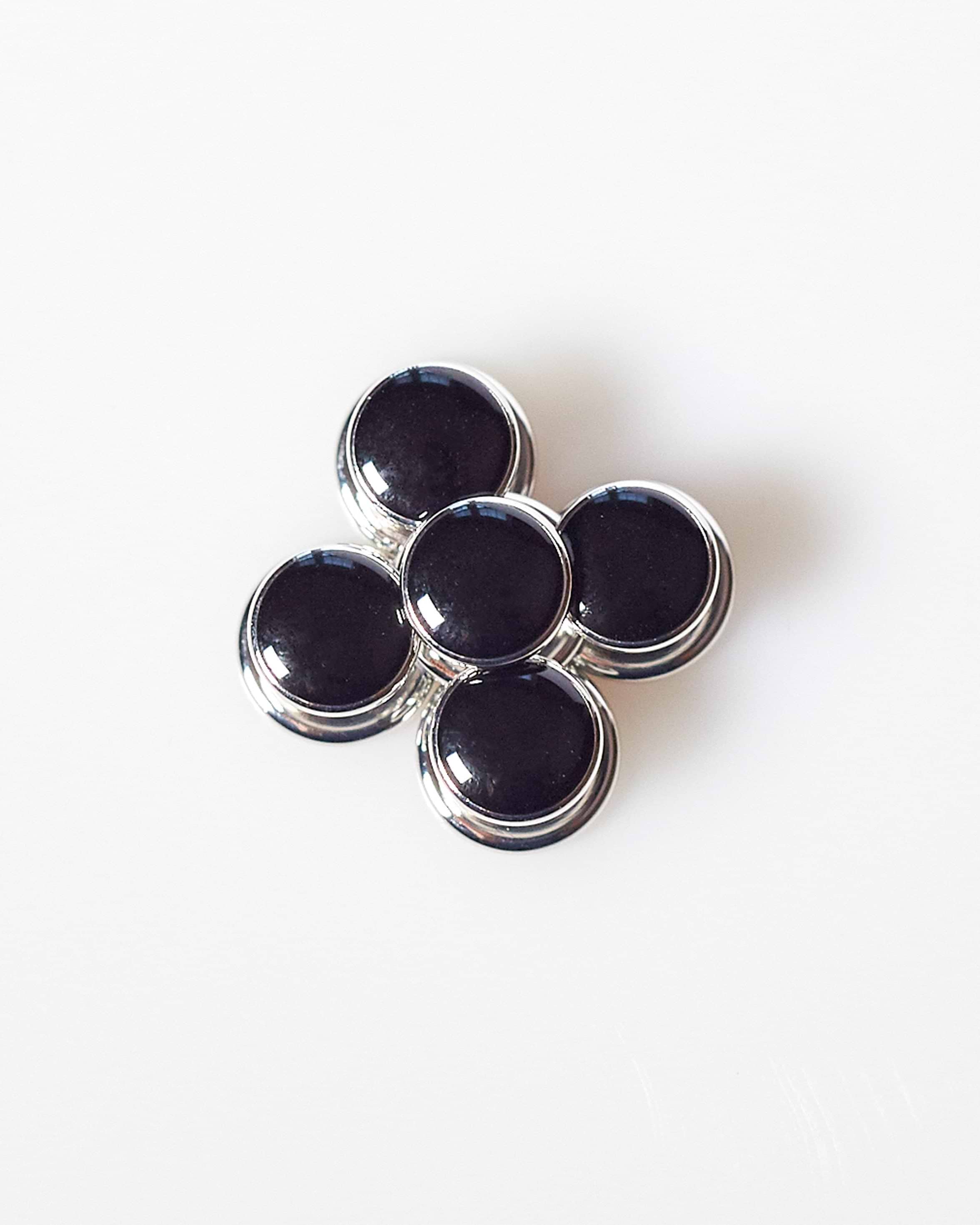 Tuxedo Studs (Set of 5)