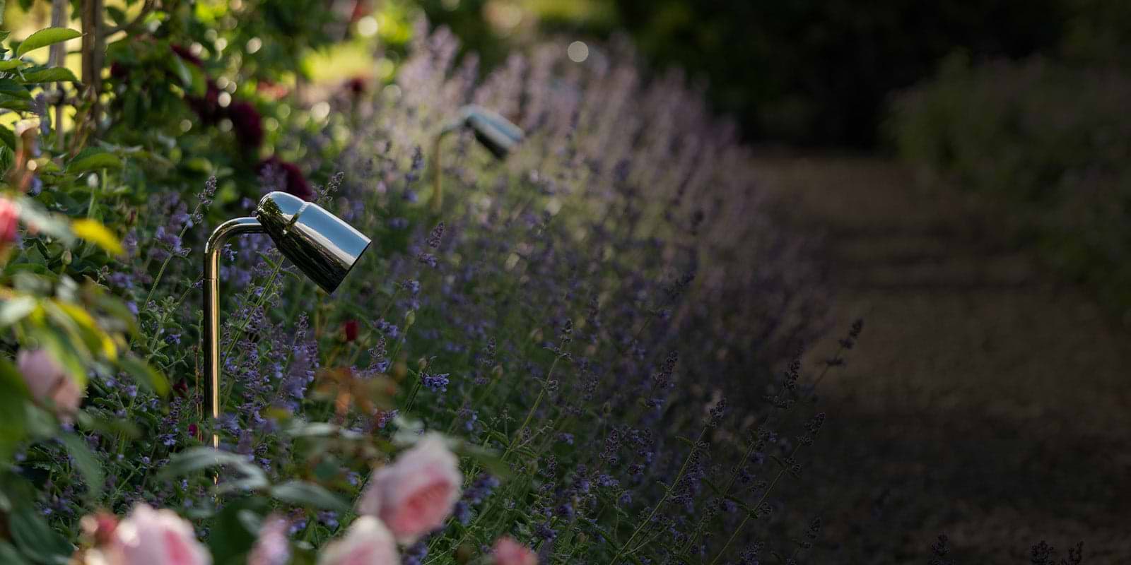 Hoe je met verlichting een zone in je tuin kunt creëren