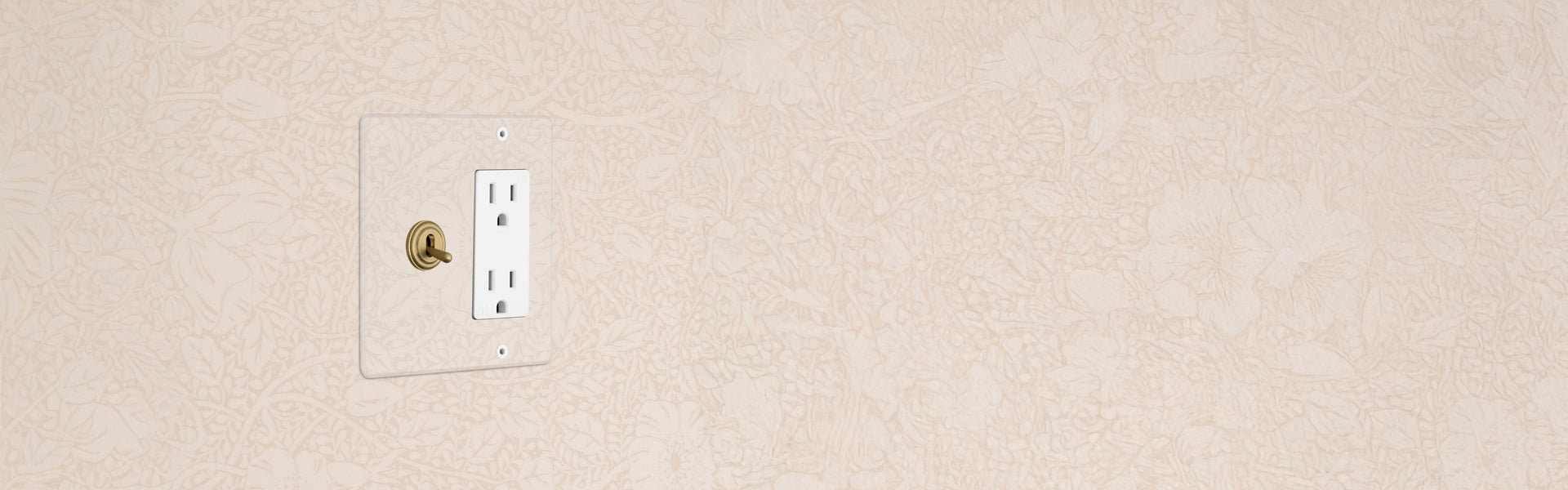 Kew – clear antique brass switches & sockets