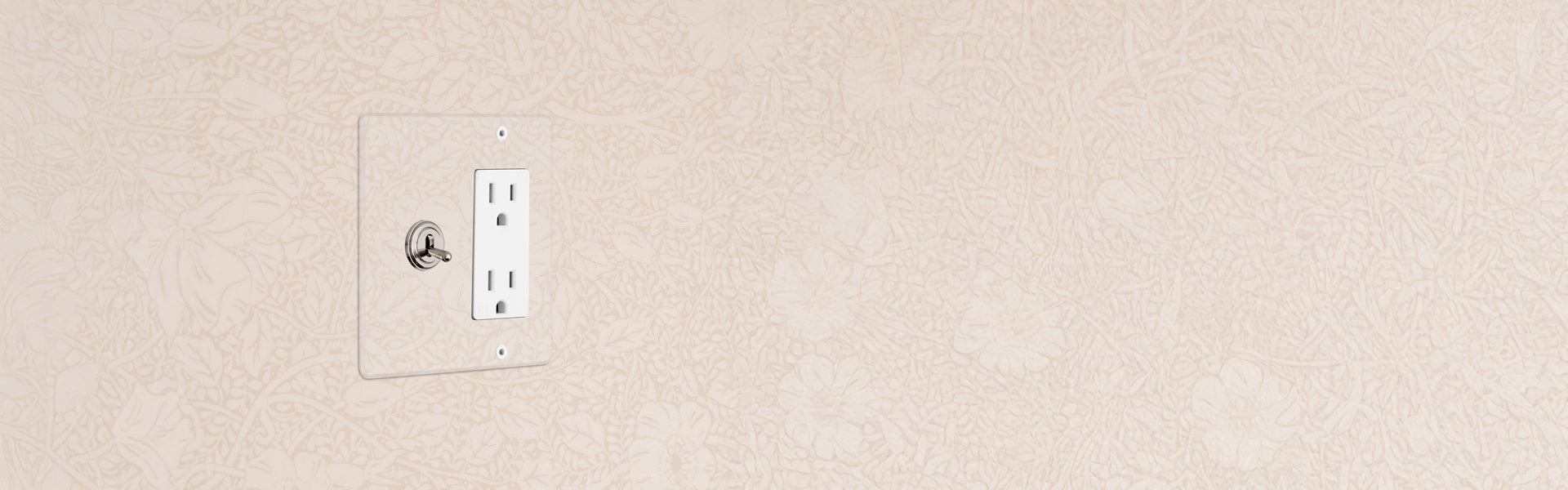 Kew – clear polished nickel switches & sockets
