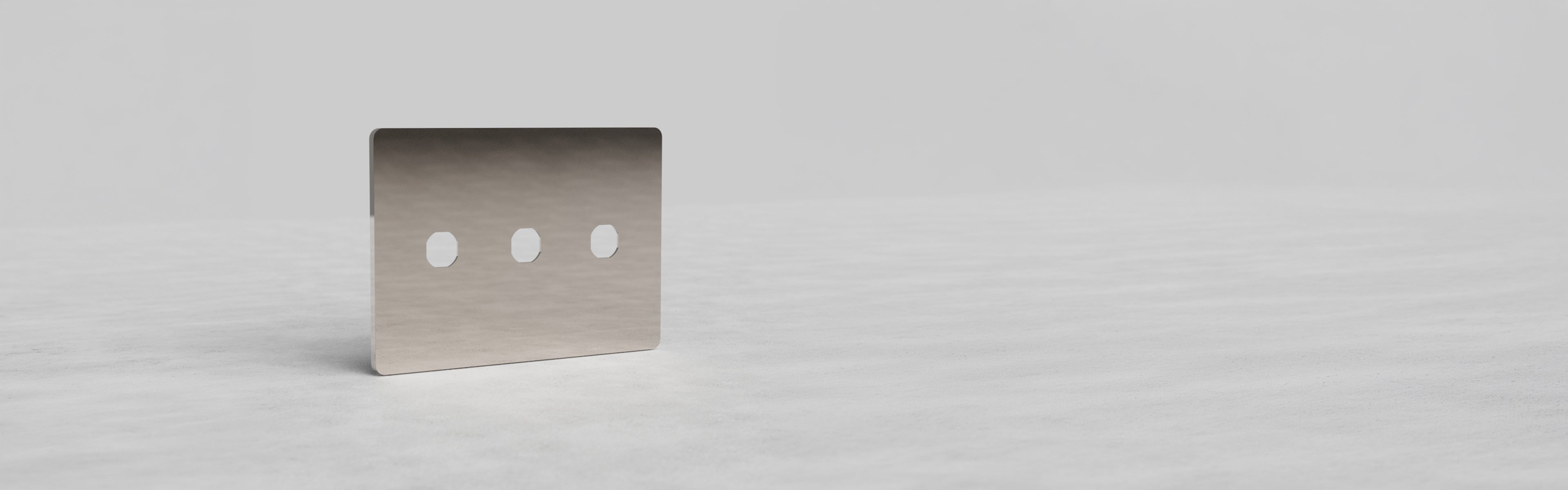 Grove – polished nickel front plates