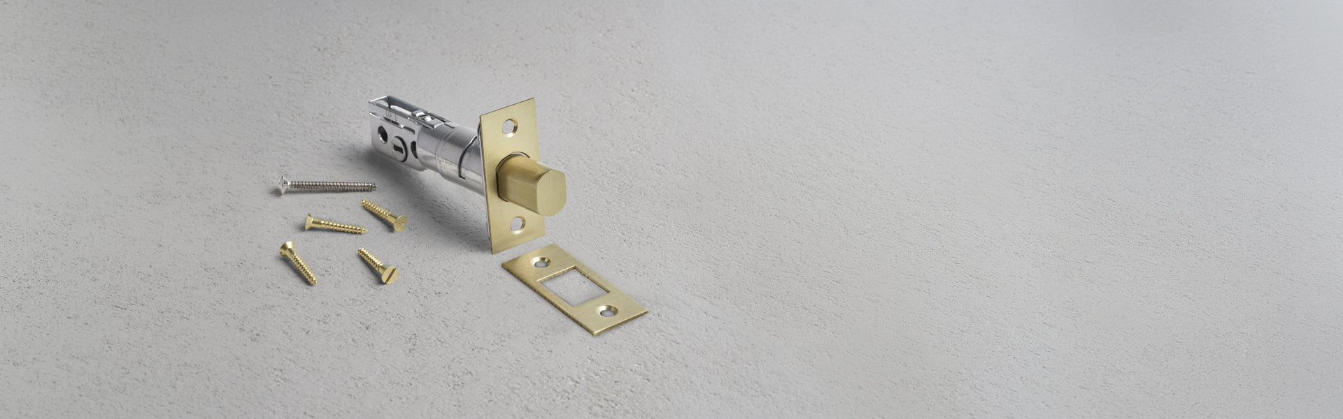 Antique brass locks & latches