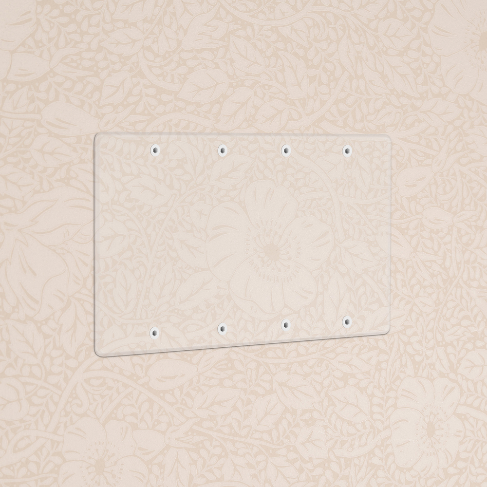 Kew 4G Blank Plate - Clear