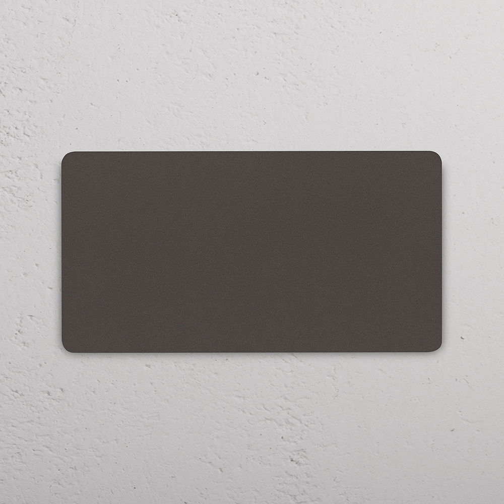 Grove 4-Module Blank Plate – Bronze