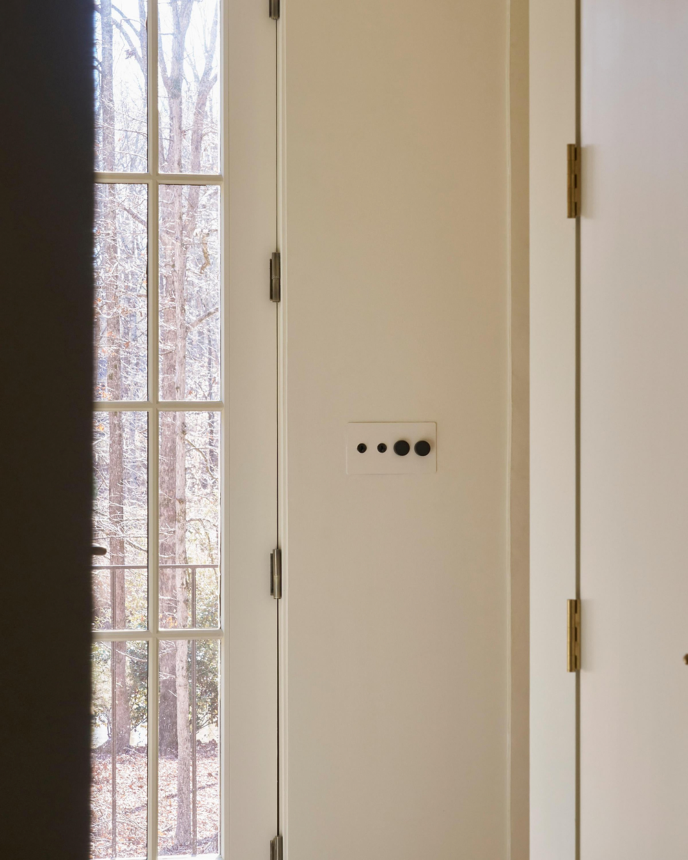 Kew 4G 2x Toggle & 2x Dimmer Switch - Paintable Bronze