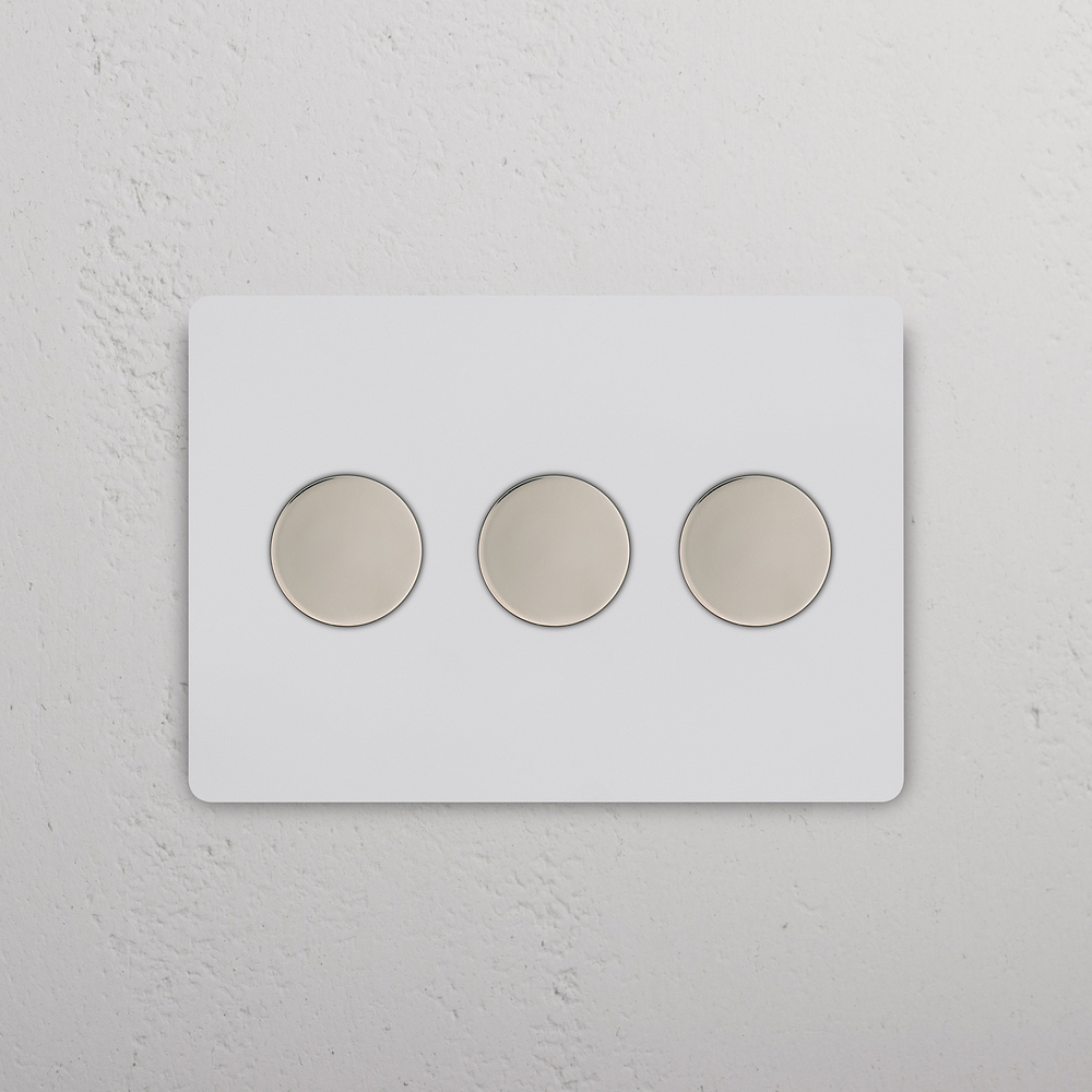 Grove 3G Dimmer Switch – Paintable Polished Nickel