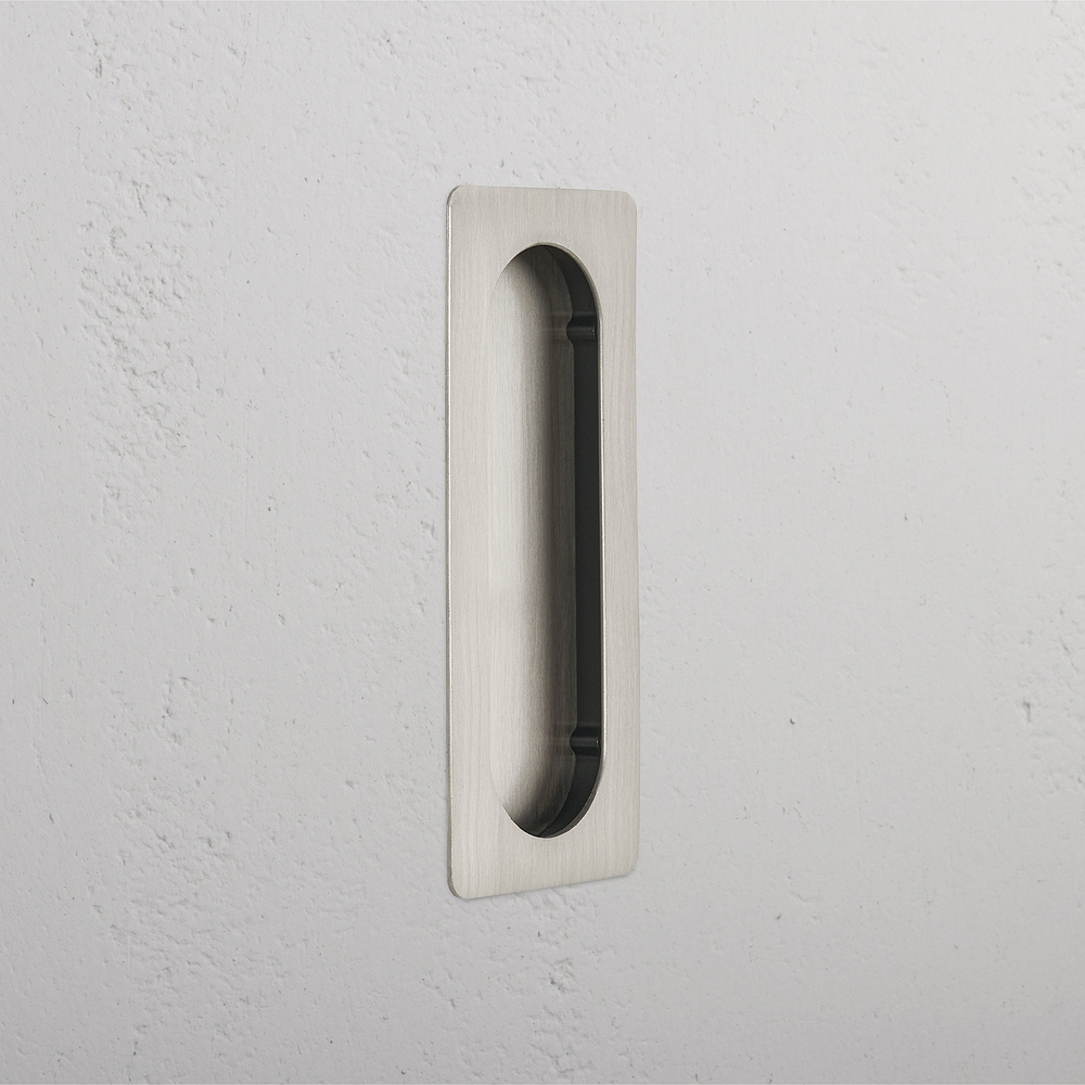 Regent Recessed Medium Pull – Satin Nickel