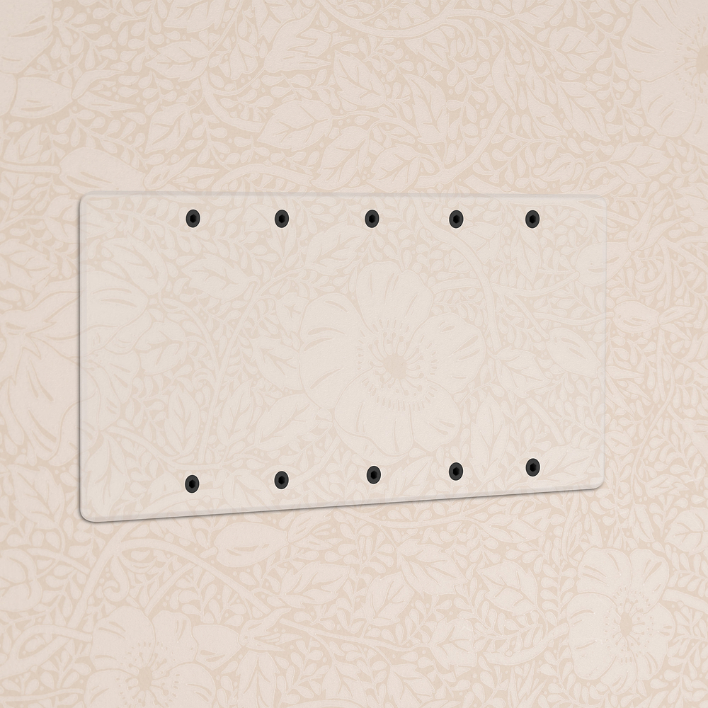 Kew 5G Blank Plate - Clear
