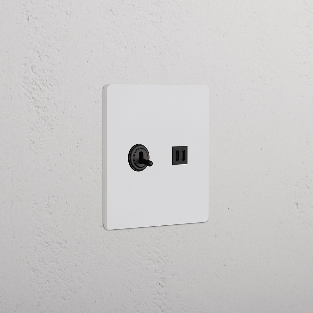 Grove 2G Toggle Switch & Fast Charge USB – Paintable Bronze | Black