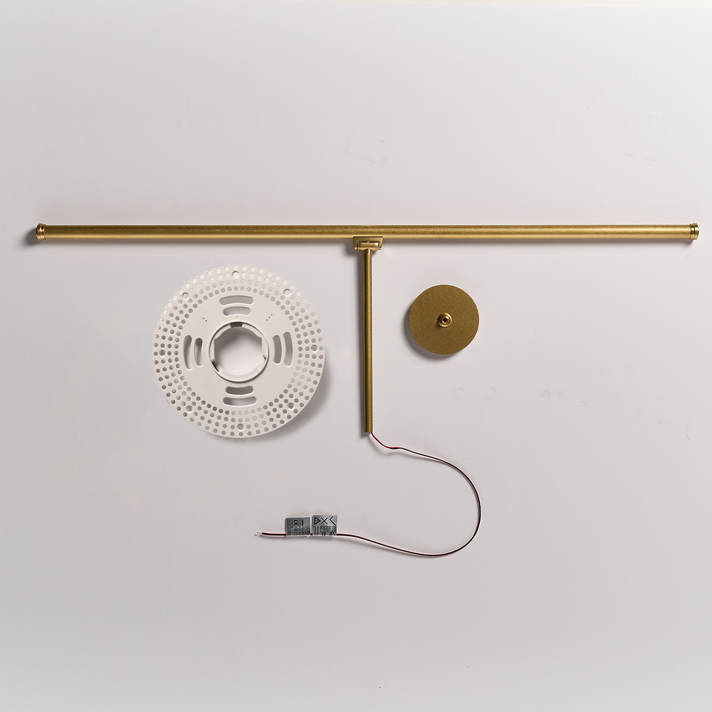 Taylor Large Picture Light Body – Antique Brass