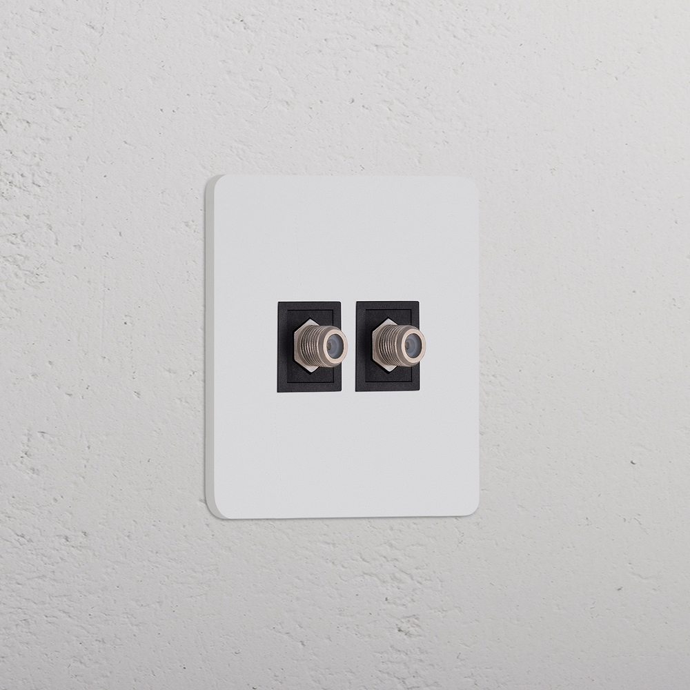 Grove Prise Satellite SAT x2 (Plaque Simple) – Peignable | Noir