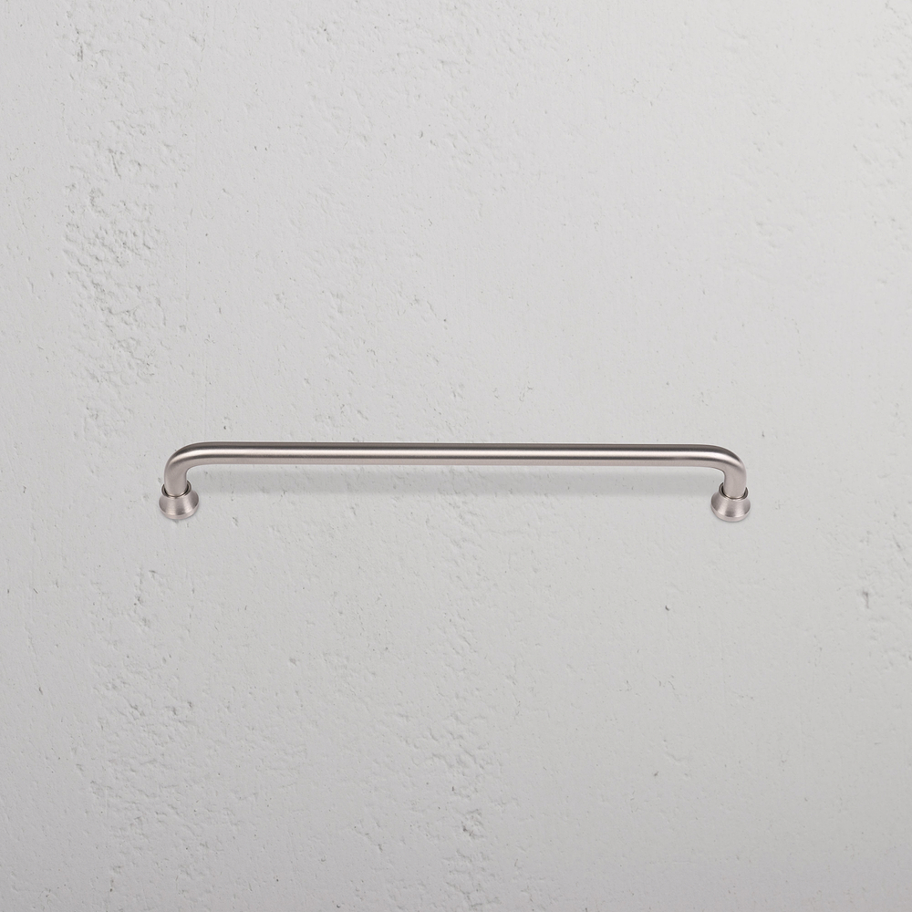 Sycamore Cabinet Handle Medium – Satin Nickel