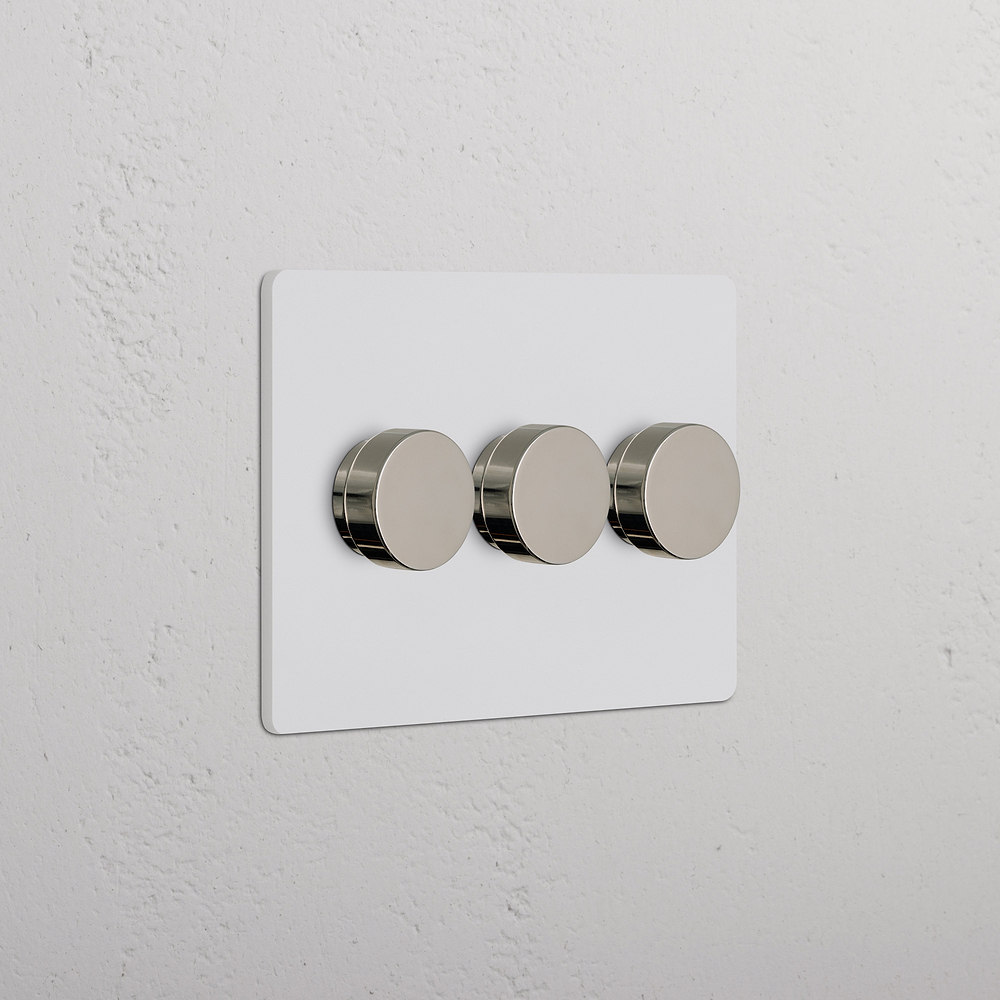 Grove 3G Dimmer Switch – Paintable Polished Nickel