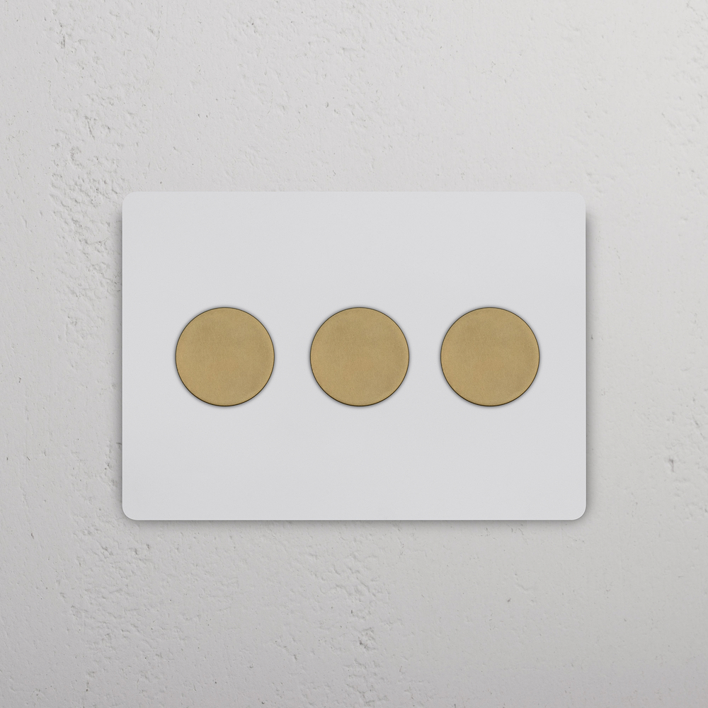 Grove 3G Dimmer Switch – Paintable Antique Brass