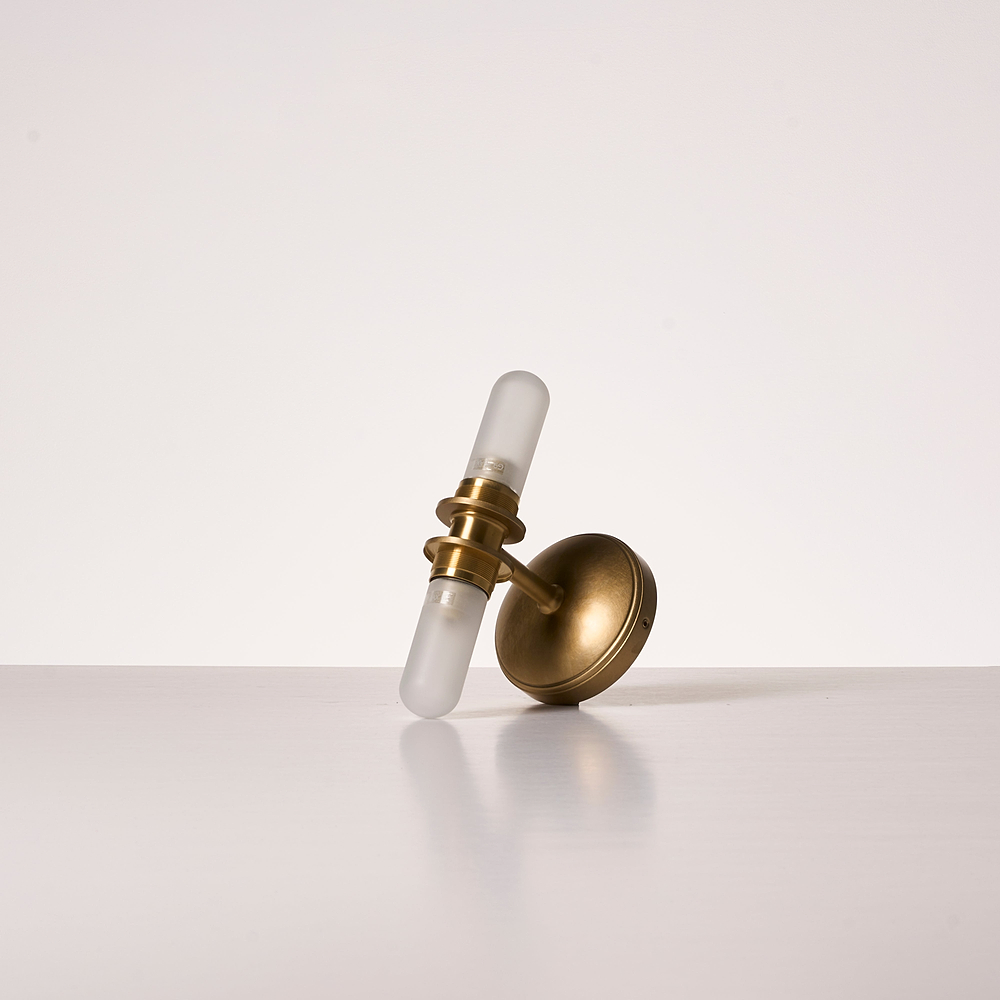 Claremont Medium Dual Wall Light Body – Antique Brass