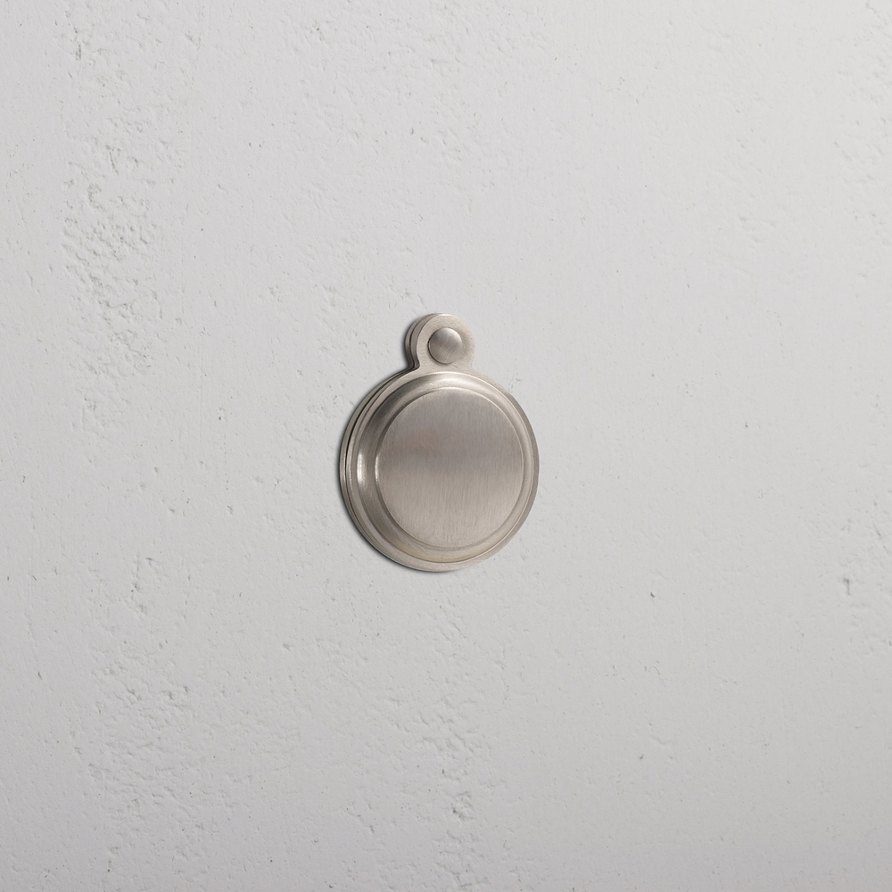 Canning SchlÃ¼sselrosette mit Abdeckung - Satin Nickel
