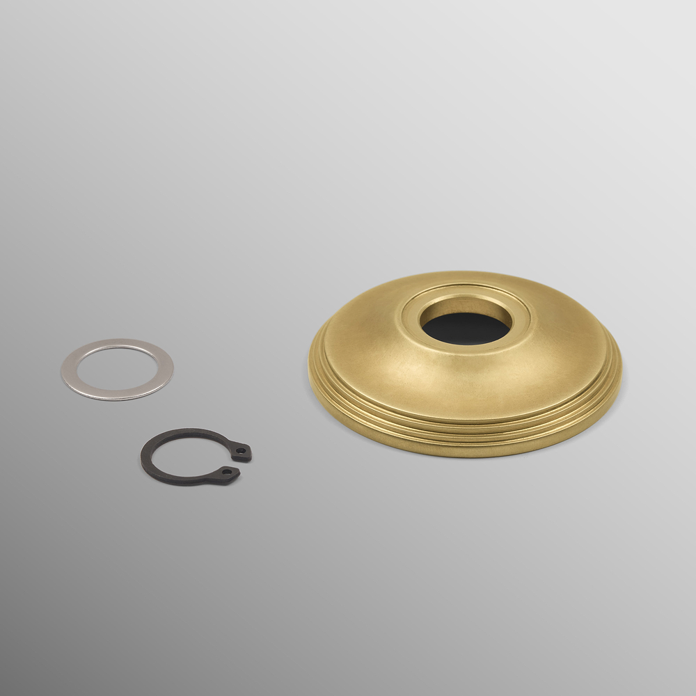 Poplar Spare Internal Rose – Antique Brass