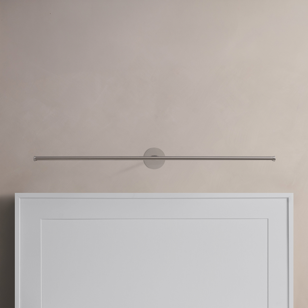 Taylor Extra Stor Tavellampa – Borstad Nickel