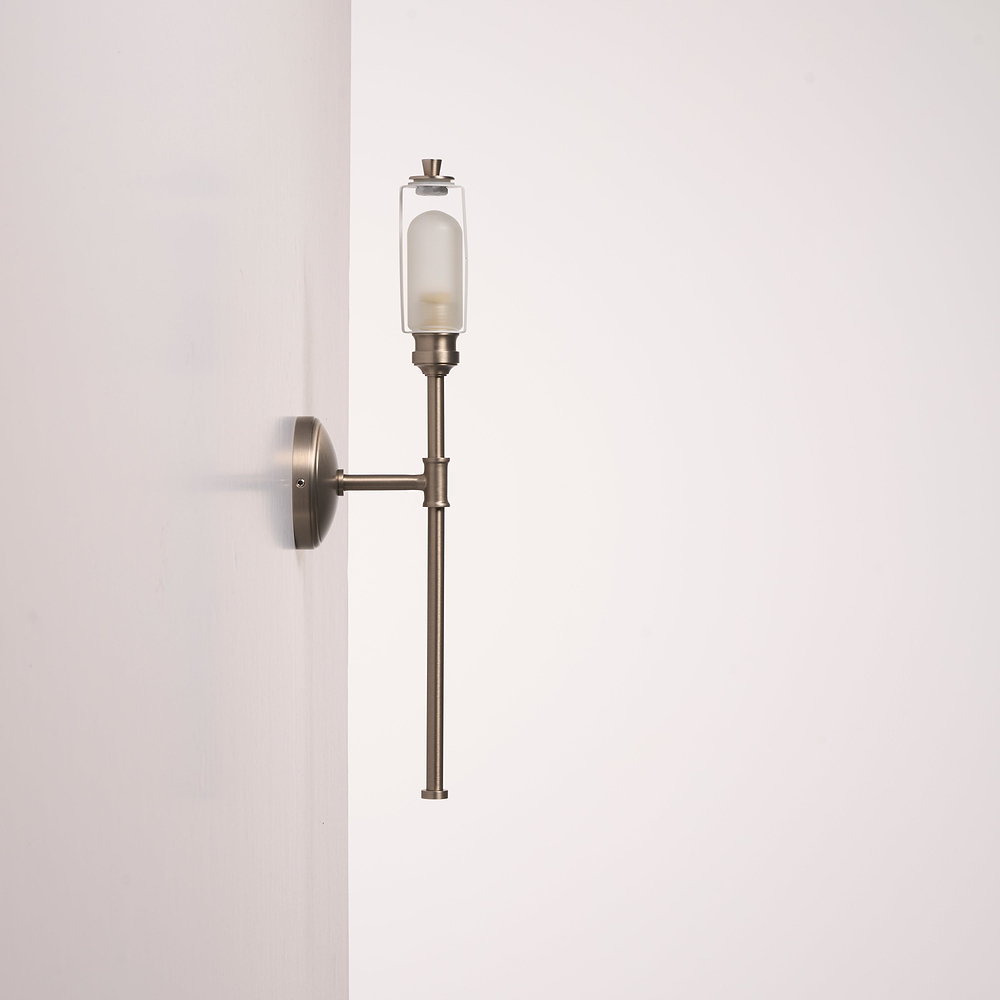 Cotswold Kleiner Wandleuchtenkörper – Satinnickel