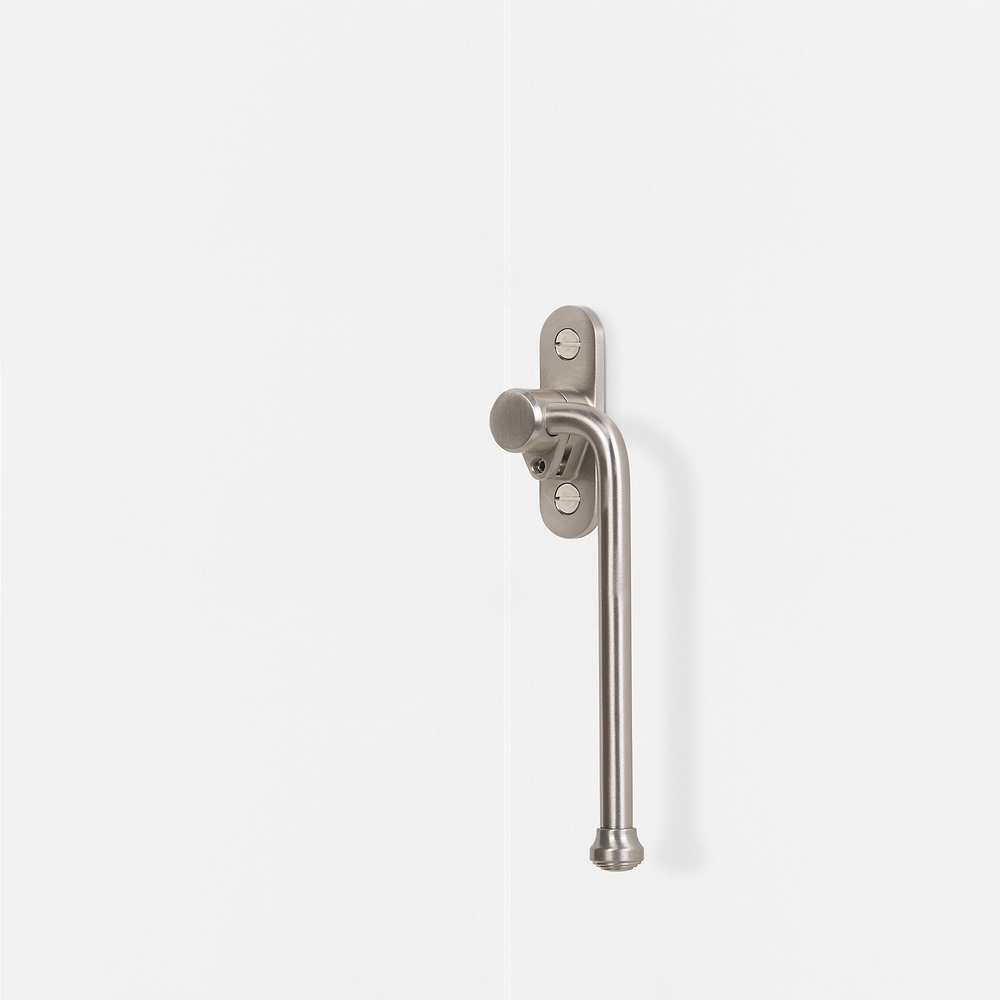 Southbank Lockable Casement Window Handle Right – Satin Nickel