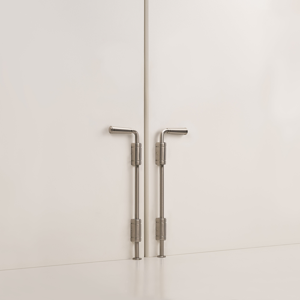 Digby Bolt Lock Pair Medium – Satin Nickel