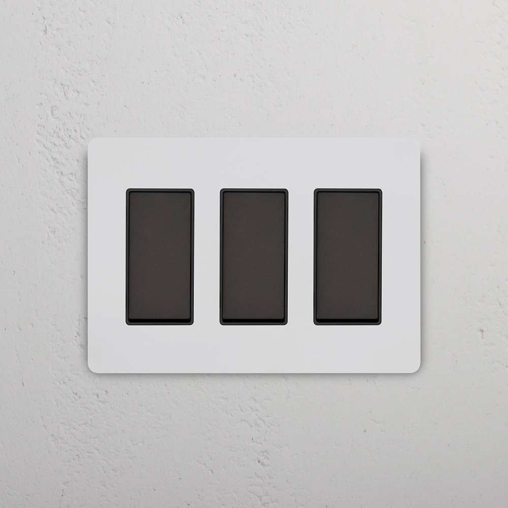 Grove 3G Rocker Switch – Paintable Bronze | Black