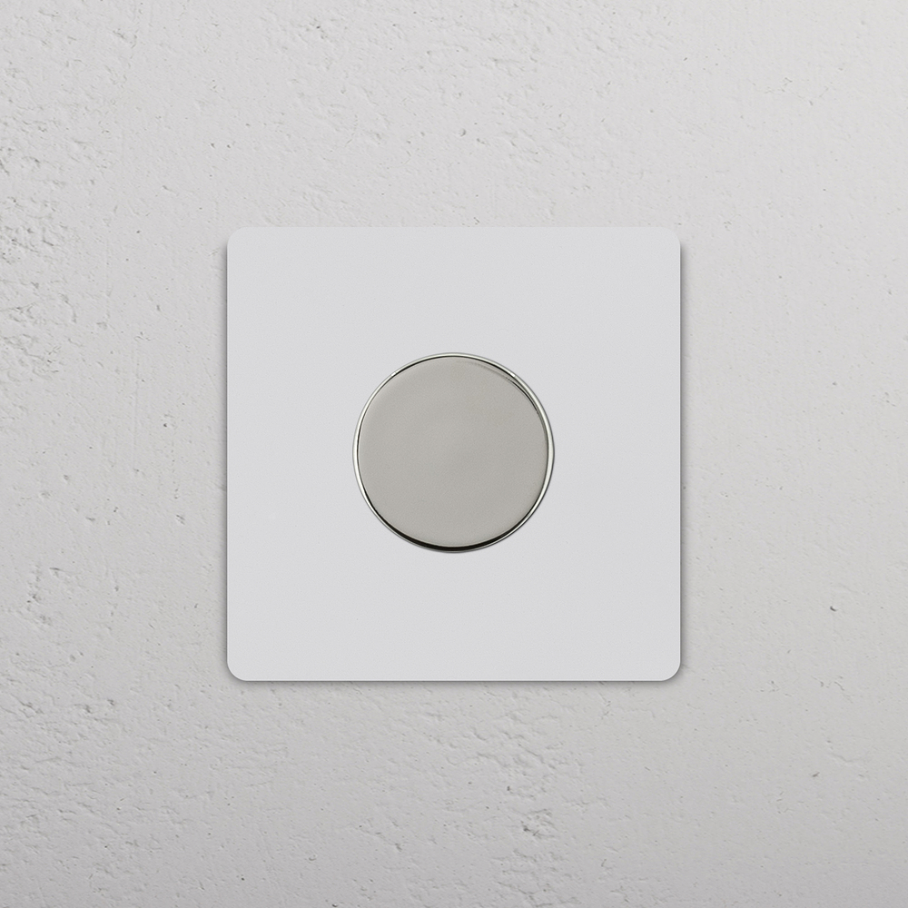Grove Single Dimmer Switch – Paintable Polished Nickel