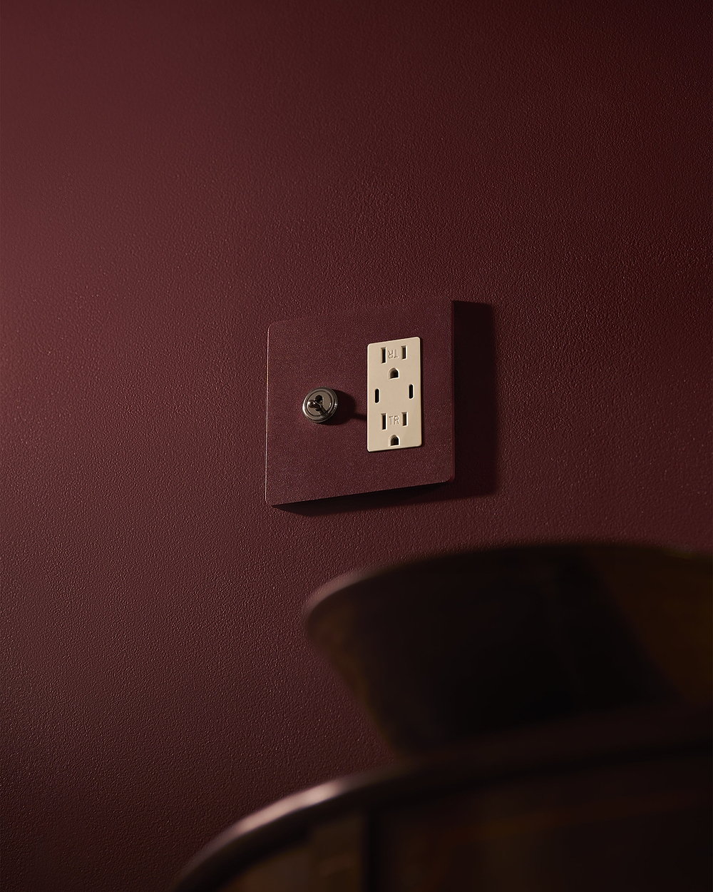 Grove 2G Toggle Switch & Outlet – Paintable Polished Nickel | White
