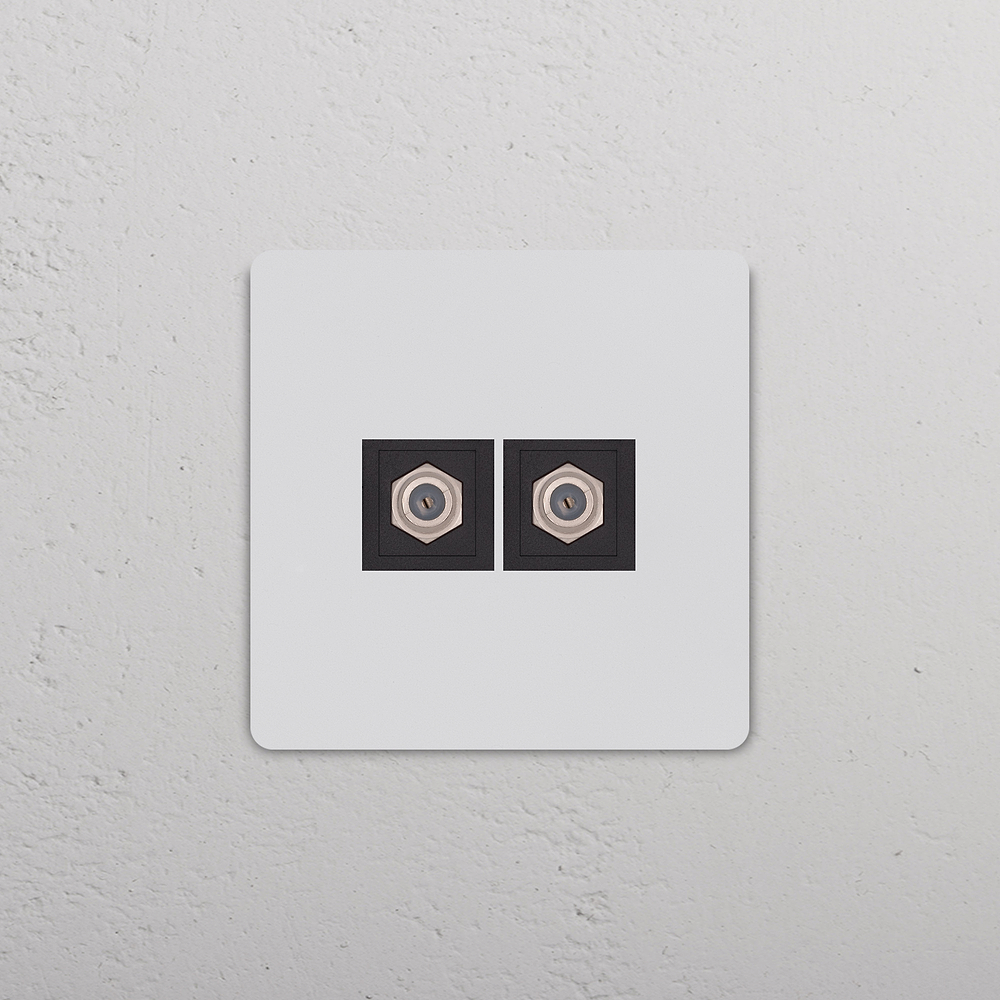 Grove Prise Satellite SAT x2 (Plaque Simple) – Peignable | Noir