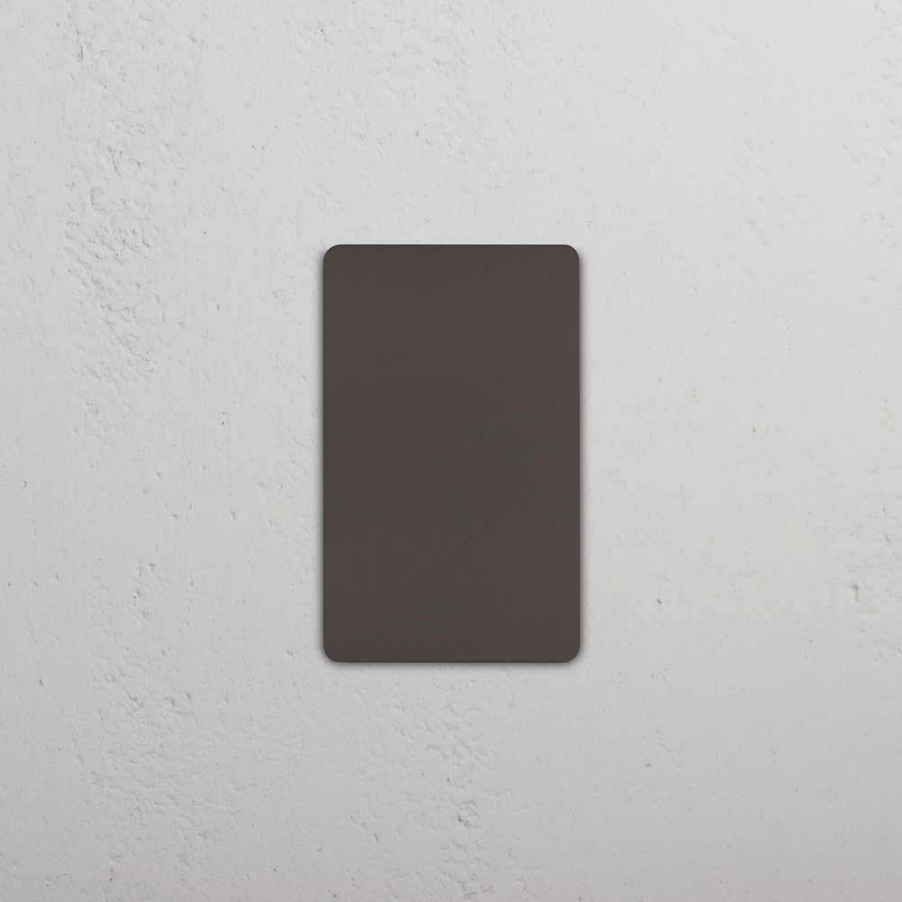 Grove 1G Blank Plate - Bronze