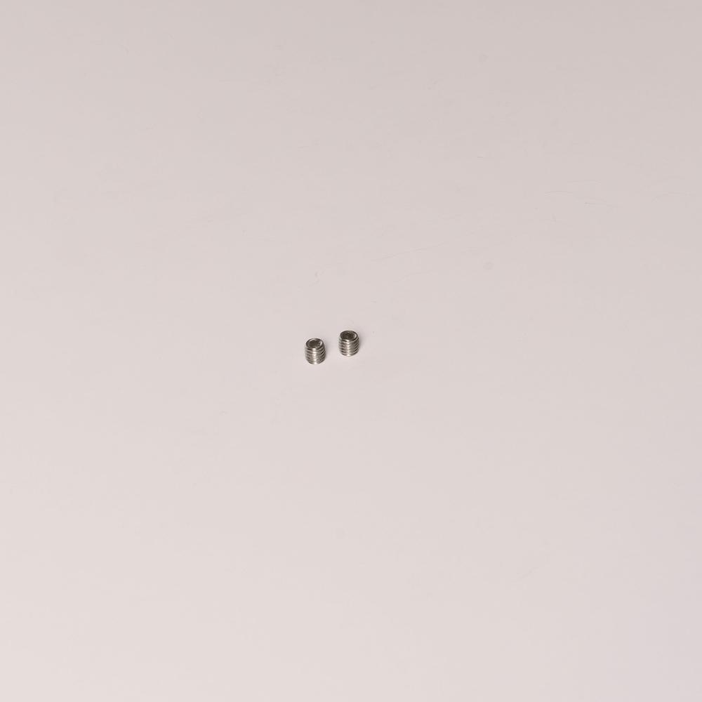 M5 x 5mm Grub Screw x 2 – Nickel