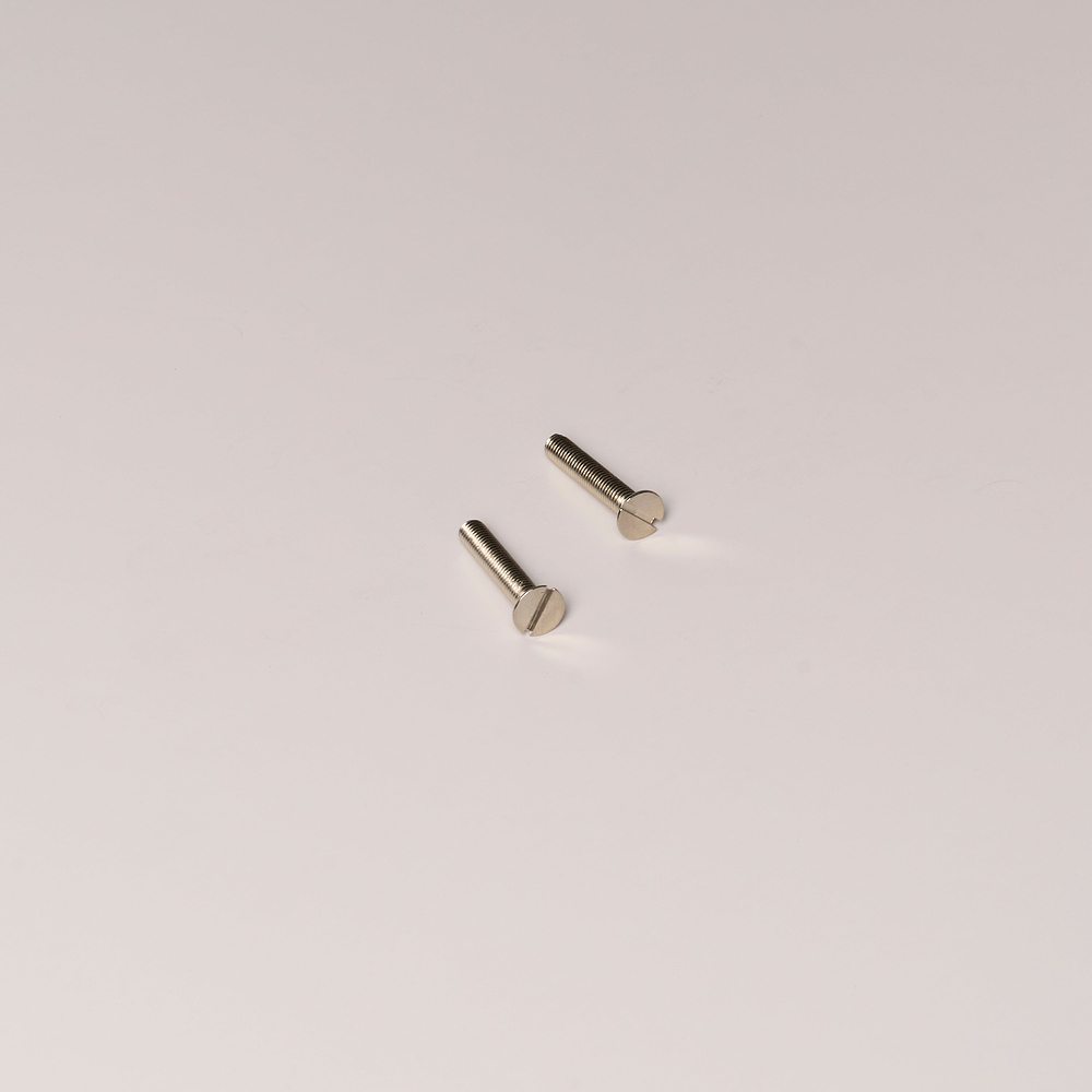 Vite a testa cilindrica M5 x 40 mm per maniglia finestrino a perno x2 – Nichel Lucido