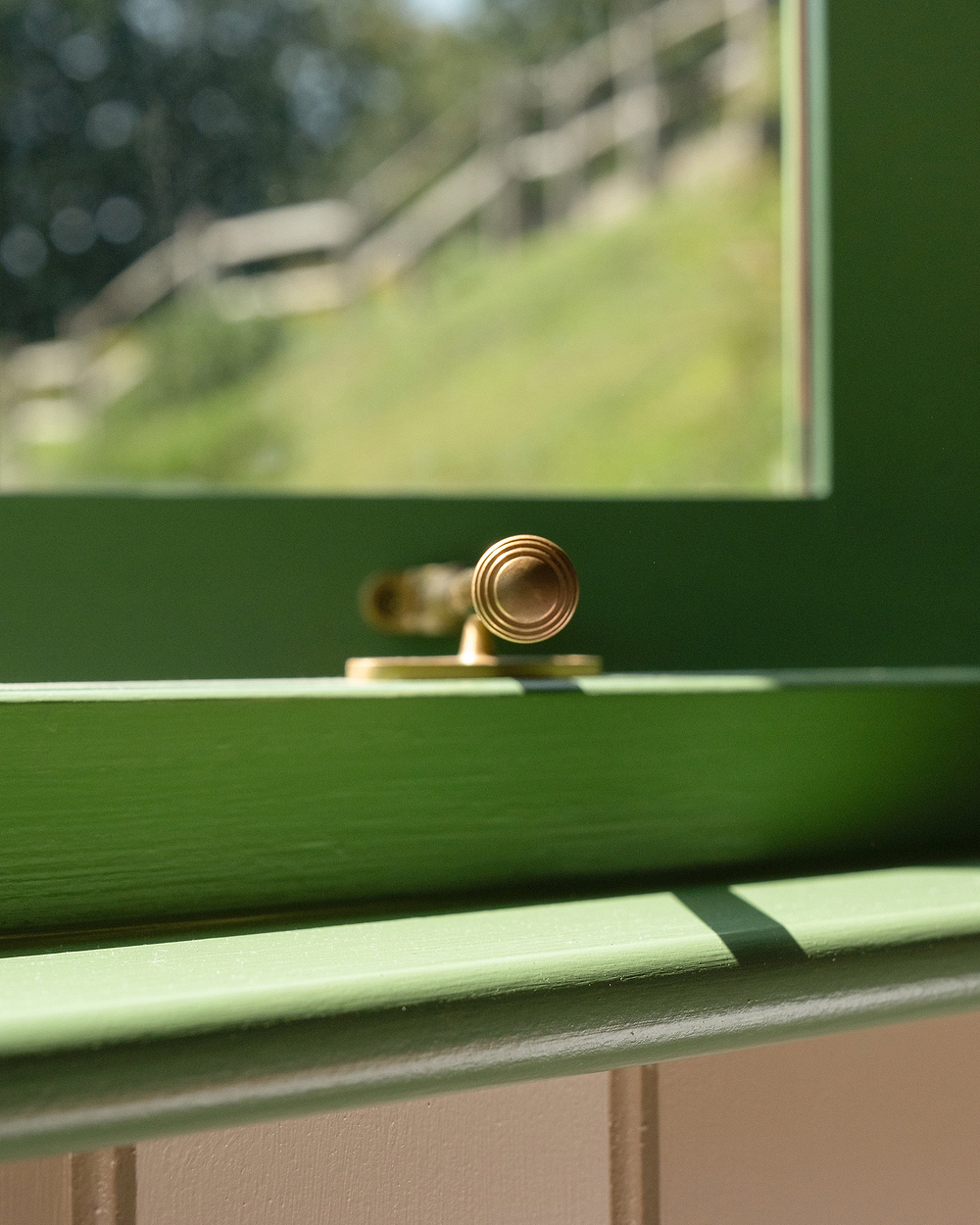 Southbank Casement Window Stay 275mm - Antique Brass