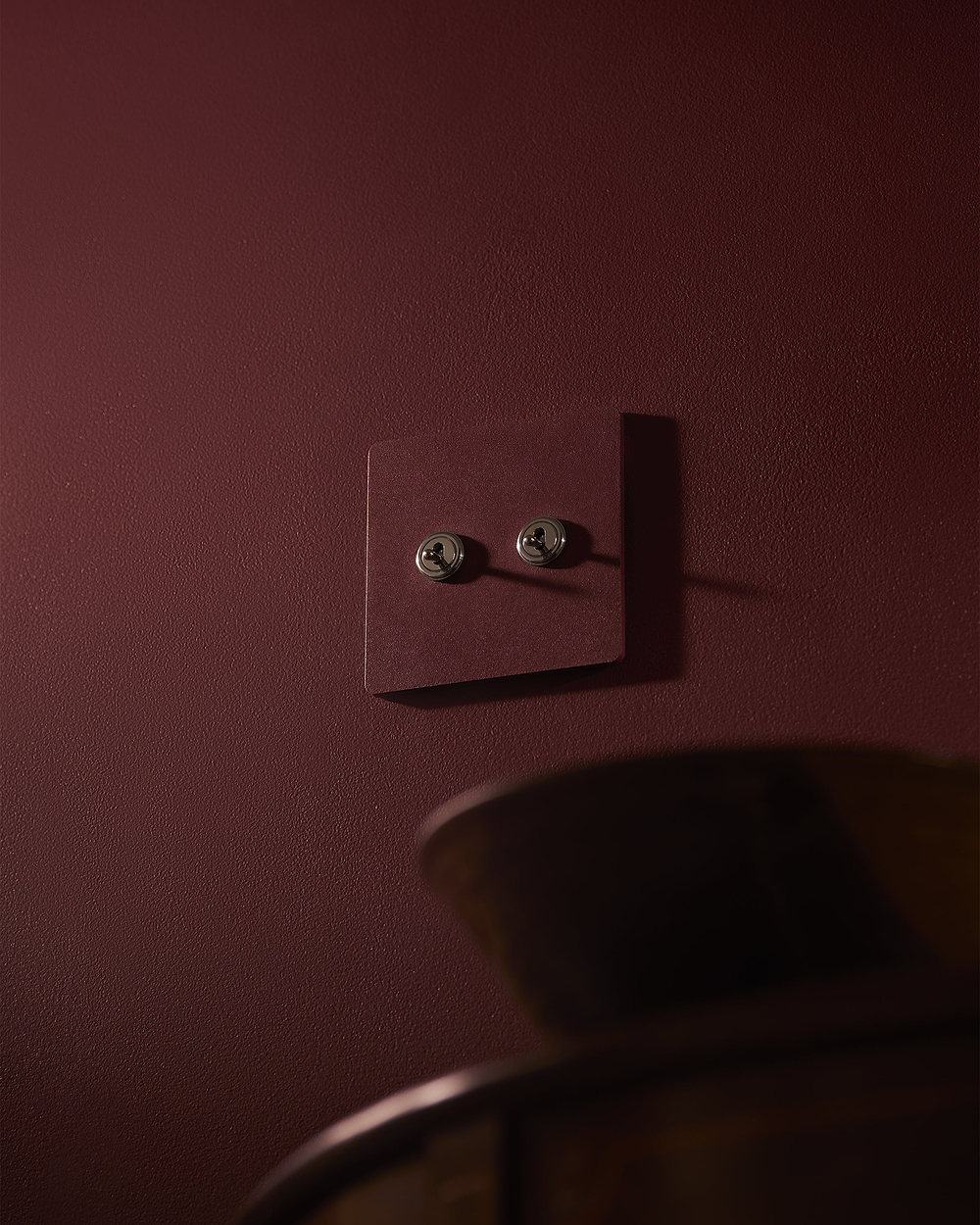 Grove 2G Toggle Switch – Paintable Polished Nickel