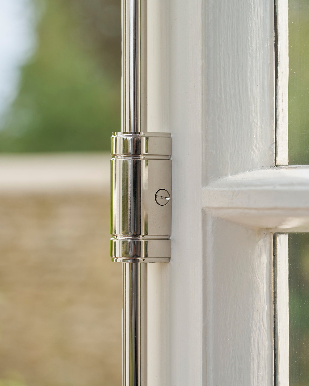 Digby Espagnolette Bolt Lock – Polished Nickel