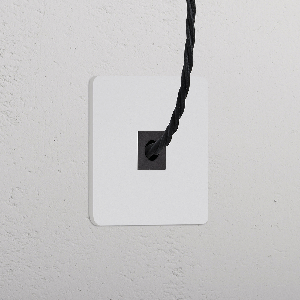 Grove Prise à Câble (Plaque Simple) – Peignable | Noir