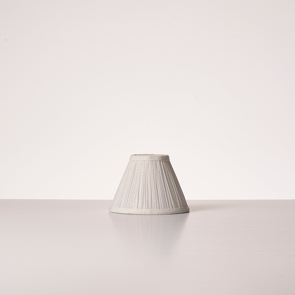 Cotswold Petit abat-jour plissé – Blanc Albâtre