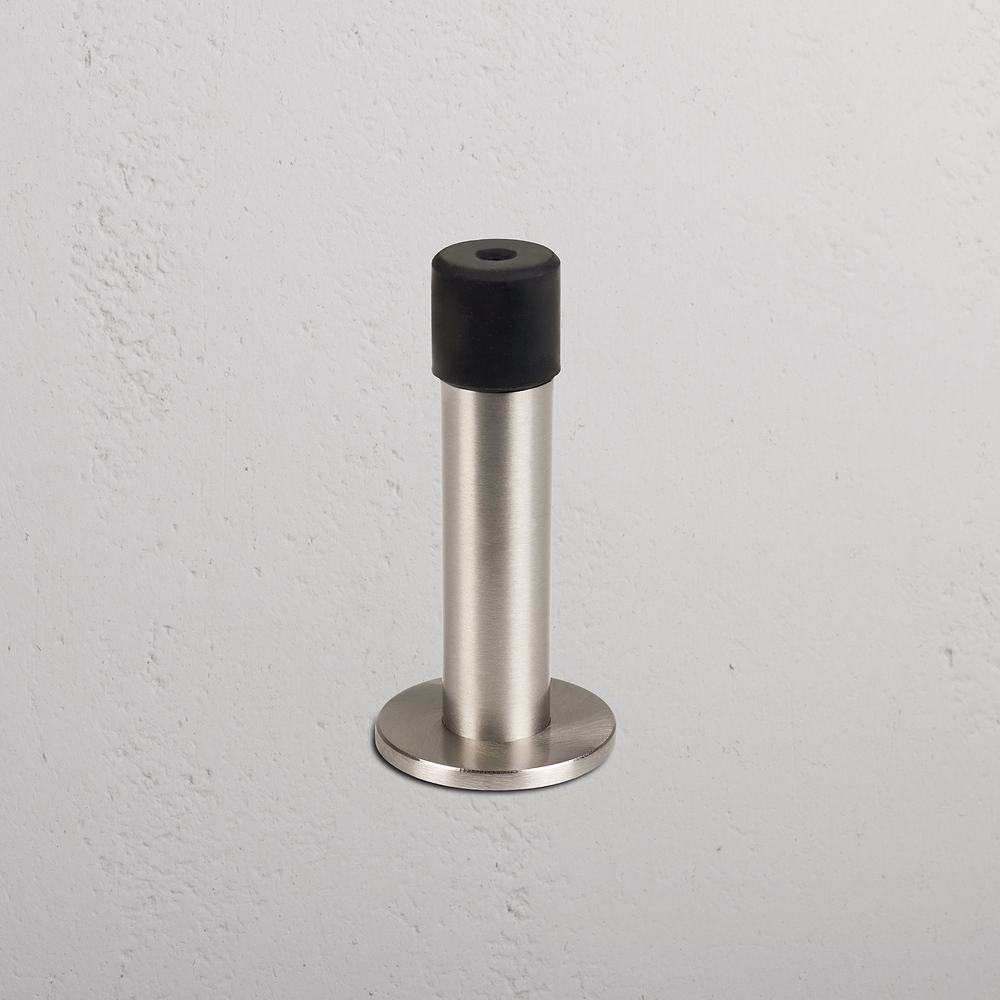 Montpelier Butoir de Porte – Nickel Satiné