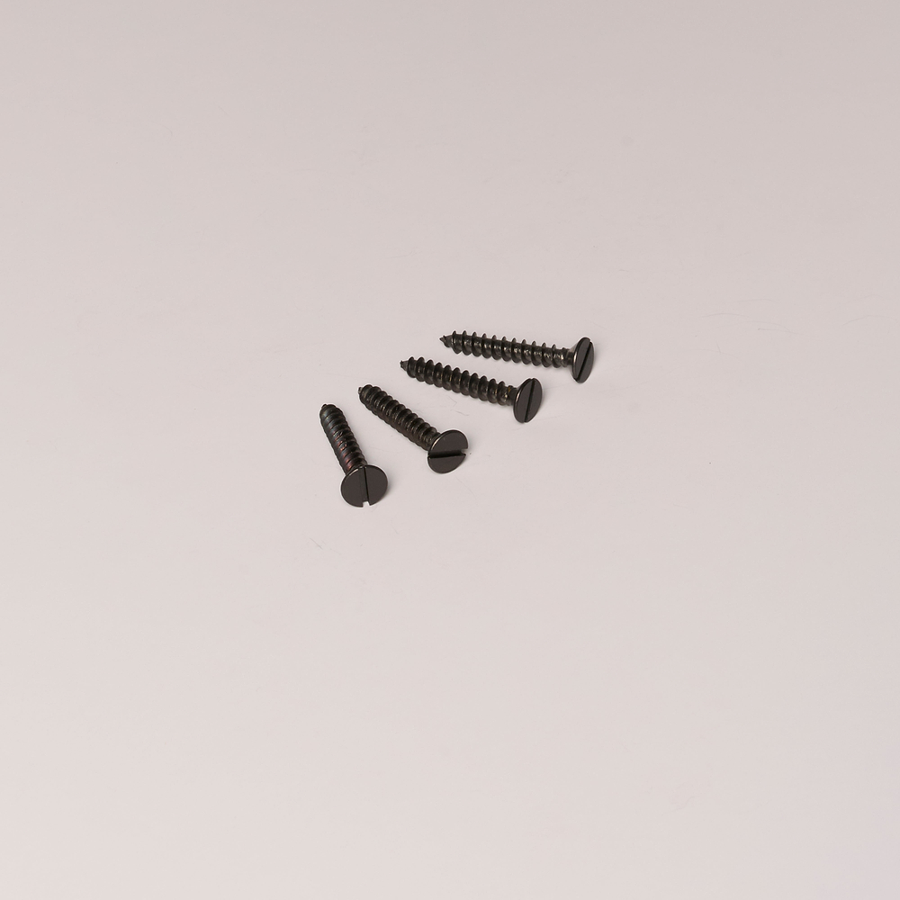 5mm x 30mm Self Tapping Slotted Wood Screw x4 – Bronze
