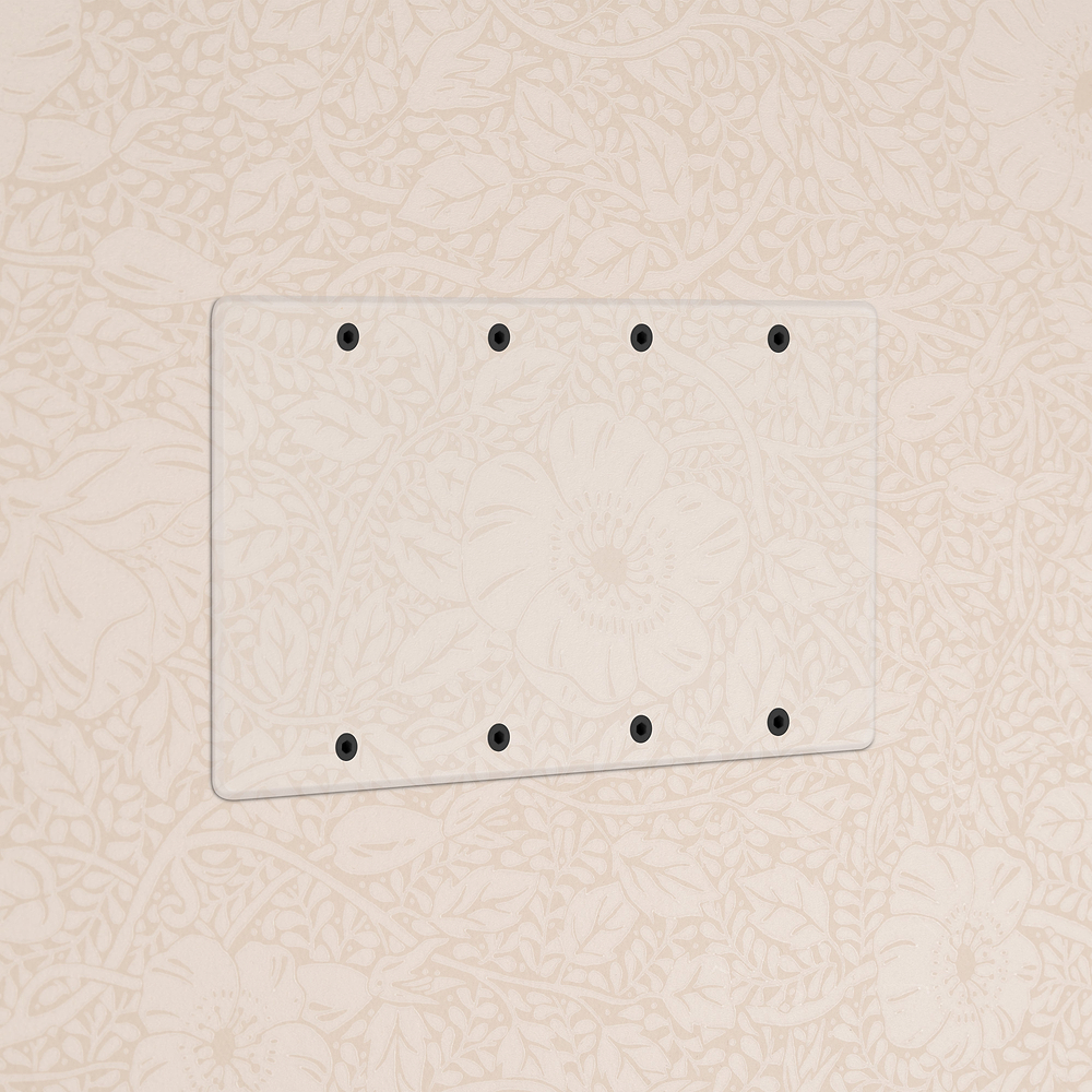 Kew 4G Blank Plate - Clear