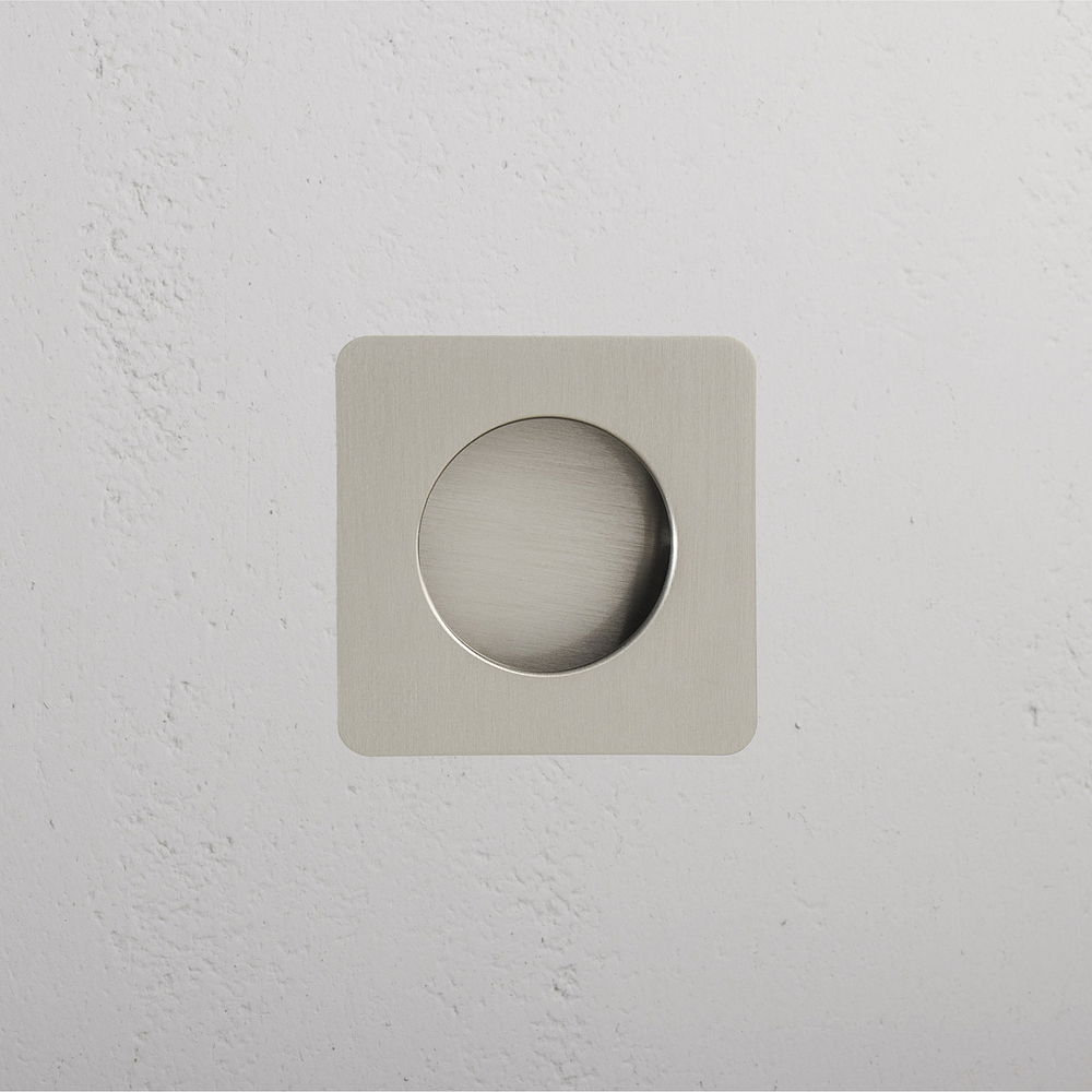 Regent Recessed Small Pull – Satin Nickel