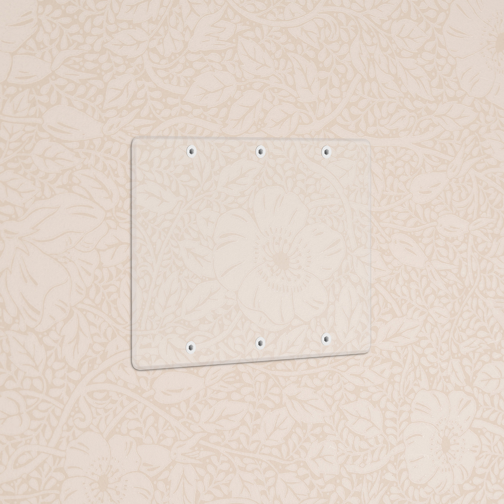 Kew 3G Blank Plate - Clear