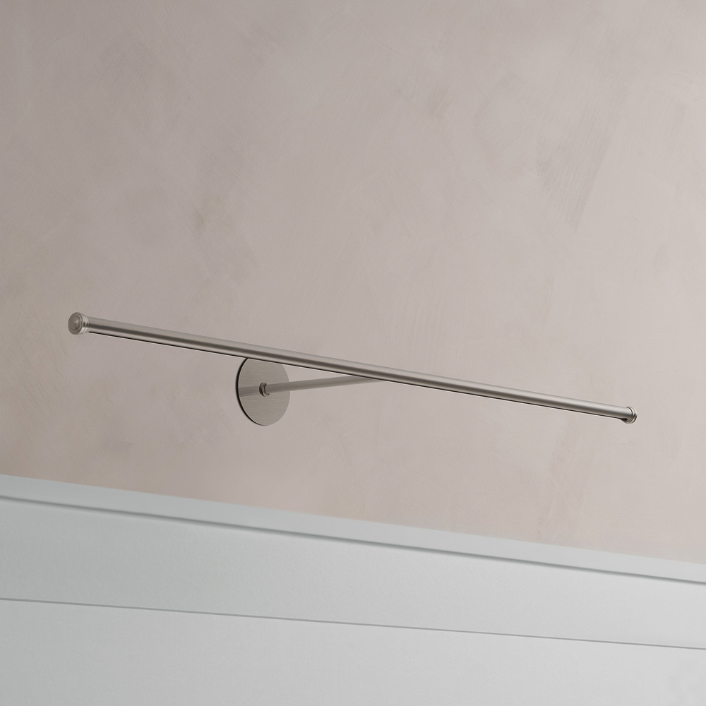Taylor Extra Stor Tavellampa – Borstad Nickel