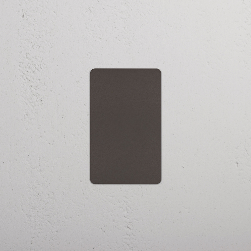 Kew 1G Blank Plate - Bronze