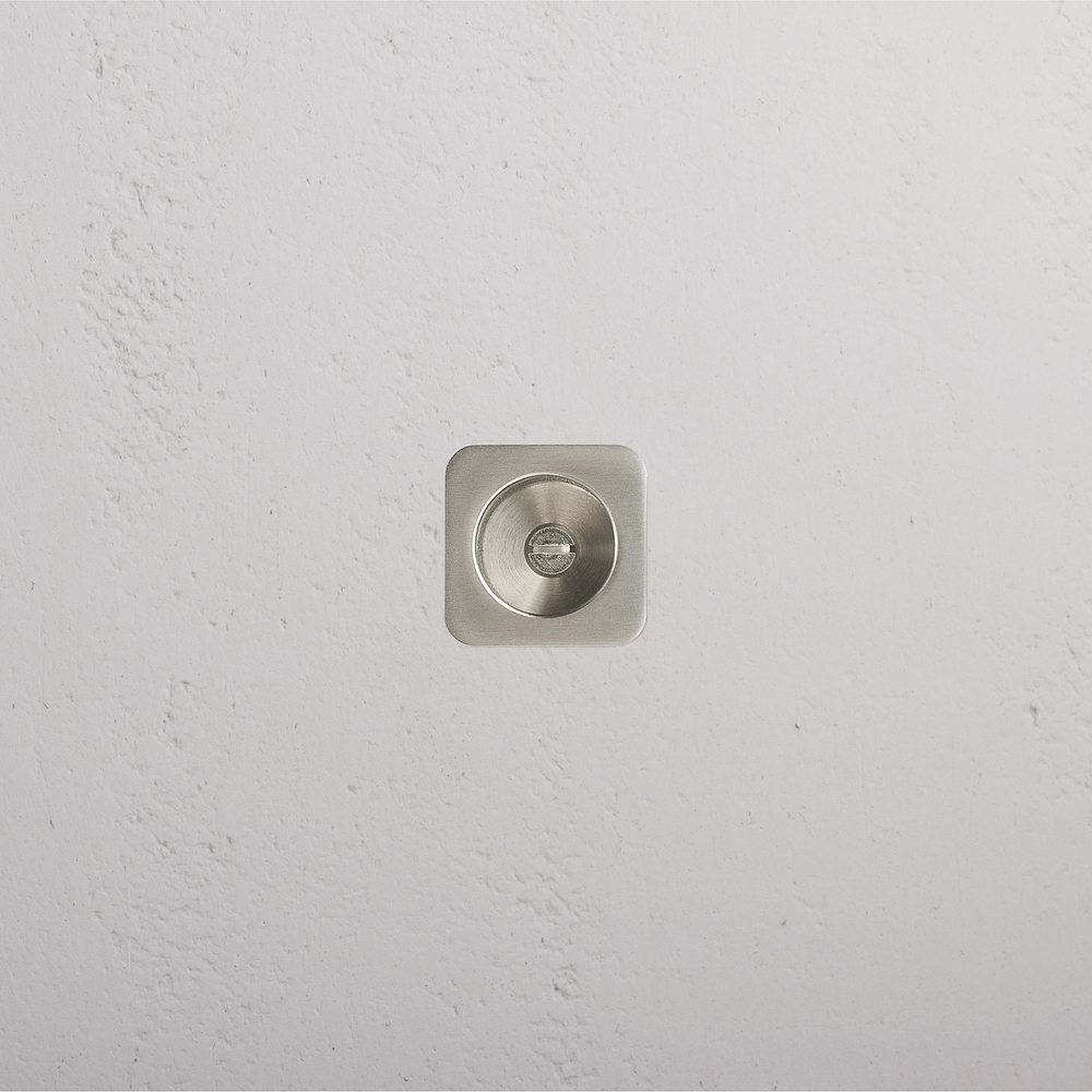 Regent Recessed Edge Pull – Satin Nickel