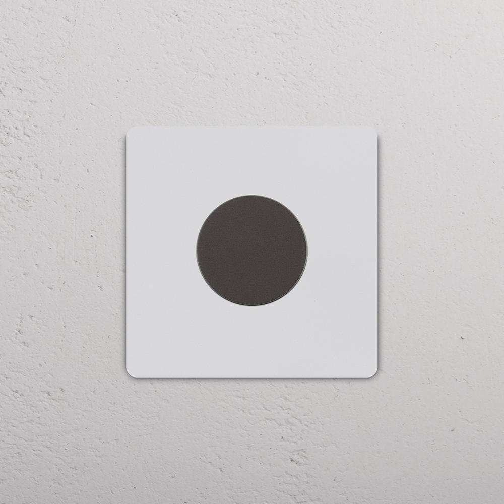 Grove Dimmer Rotativo Singolo – Bronzo Pitturabile