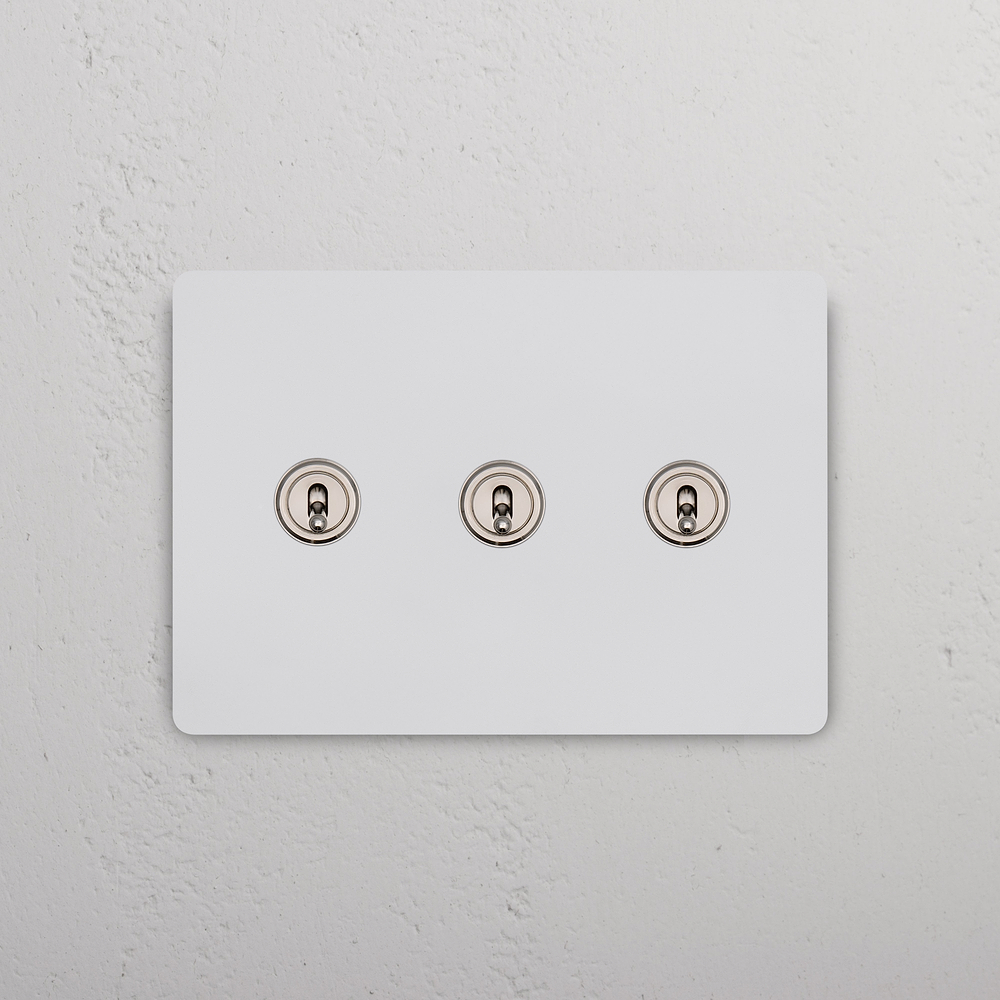 Grove 3G Toggle Switch – Paintable Polished Nickel