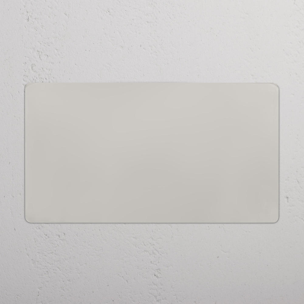 Kew 4G Blank Plate - Polished Nickel