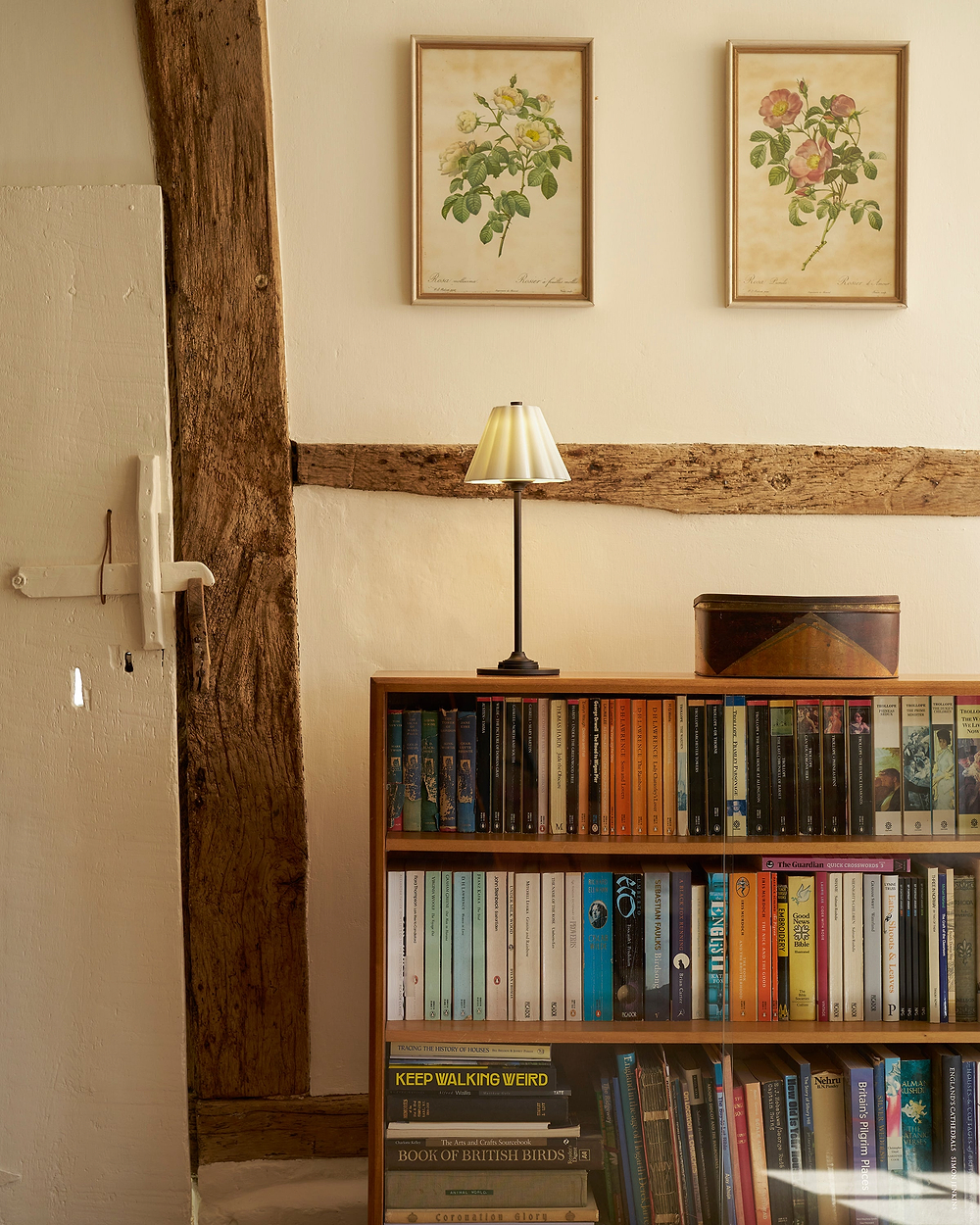 Cotswold Oplaadbare Tafellamp Fijn Porselein – Brons